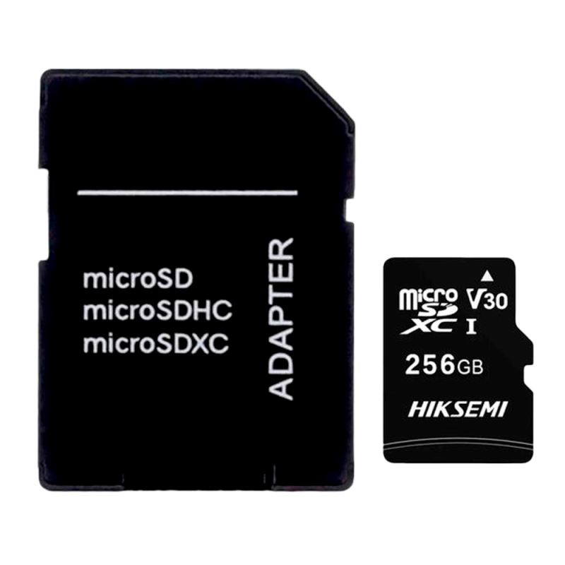 Scheda di memoria con adattatore Hikvision - Capacit? 256 GB - C