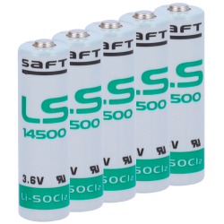 Saft - PacK di pile AA / LS14500 - Voltaggio 3.6 V - Litio / 10 
