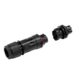 Conector solar AC 3 pines - Macho