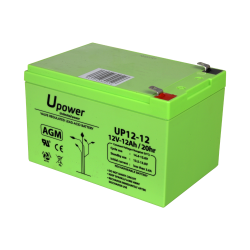 Upower - Batteria ricaricabile - Tecnologia piombo-acido AGM - V