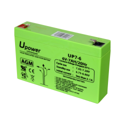 Upower - Batteria ricaricabile - Tecnologia piombo-acido AGM - V
