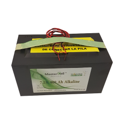 Batteria zinc-aire - Voltaggio 7.5 V - Capacit? 3000 Wh - 120 x 