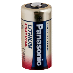 Panasonic Batteria CR123A Voltaggio 3.0 V Litio