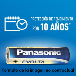 Panasonic Batteria AA/LR06 1.5 V Alcalina Alta qualità