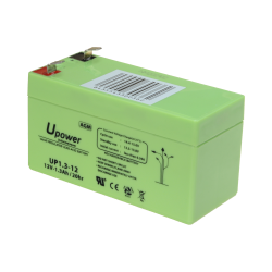 Upower - Batteria ricaricabile - Tecnologia piombo-acido AGM - V