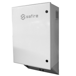 Box di ricarica rapida solare in poliestere - Interruttore magne