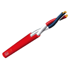 Matassa di cavo intrecciato schermato - Resistenza al fuoco RF 1