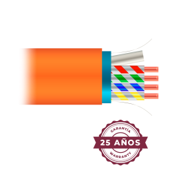 Cavo FTP Cat 6A senza alogeni - Conduttore 99,9% rame - CPR clas