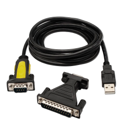 Interfaccia USB - RS232 - Cavo seriale - Lunghezza 1.8 m - Color