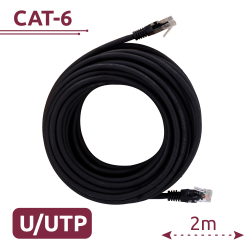Cavo UTP - Ethernet - Connettori RJ45 - Categoria 6 - 2 m - Colo