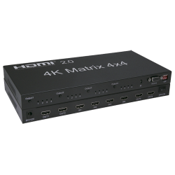 Moltiplicatore di segnale HDMI - 4 entrate HDMI - 4 uscite HDMI 