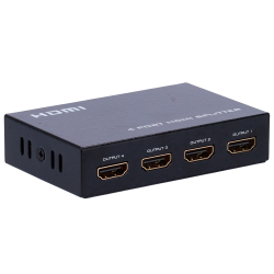 Moltiplicatore di segnale HDMI - 1 ingresso HDMI - 4 uscite HDMI