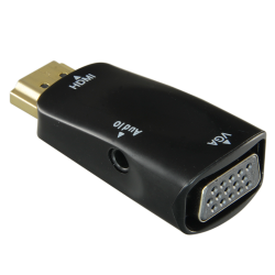 Adattatore HDMI a VGA+Audio - Passivo, non necessita di alimenta
