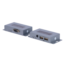 Estensore VGA/USB per UTP - Trasmettitore e ricevitore - Distanz