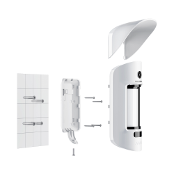 Ajax Fotorilevatore PIR per esterni BIANCO