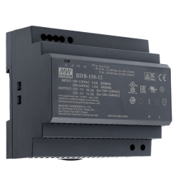 Alimentatore - Uscita 12 V / 10 A / 150 W - 2 uscite - 178 (H) x