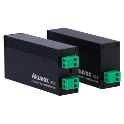 Kit converter IP a 2 fili - 1 gruppo a 2 fili - 1 gruppo TCP/IP 