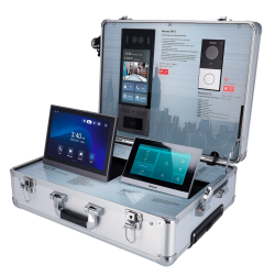 Demo Kit - Videocitofoni Akuvox - Router WiFi e switch PoE - Lic