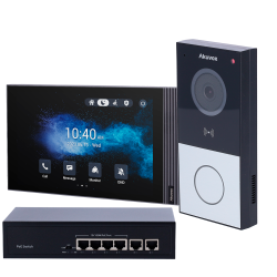 Kit videocitofonico su base LINUX - IP  WiFi | Postazione estern