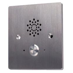 Videocitofono IP antivandalo IK10 - Audio bidirezionale - PoE, S