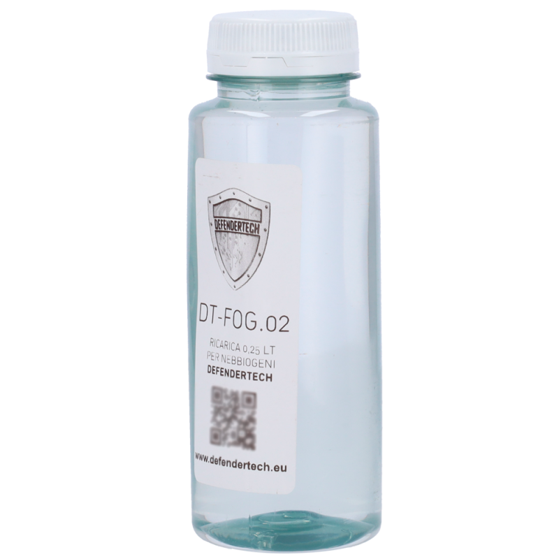 Defendertech - Ricarica liquido - 0.25L - Ideale per il nebbioge