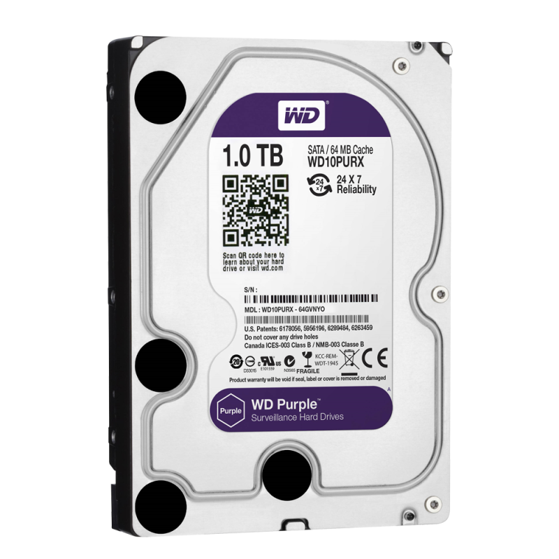 Hard Disk 1TB WD10PUR