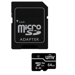 Scheda di memoria con adattatore Uniview - microSD | Capacit? 64
