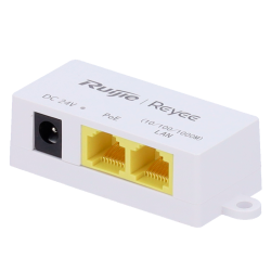 Iniettore PoE passivo - Ingresso/Uscita RJ45 10/100/1000 Mbps - 