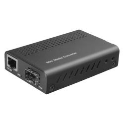 Media Converter - 1x Ethernet RJ45 - 1x SFP - Fast Ethernet - 10