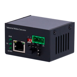Media Converter Industriale - 1x Ethernet RJ45 - 1x SFP - Gigabi
