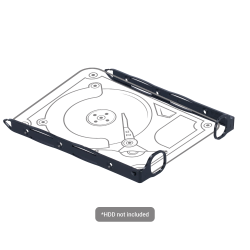 Adattatore per Hard Disk da 3.5" - In plastica