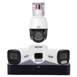 Kit di Videosorveglianza Uniview - NVR 8CH PoE | AcuSearch | SIP