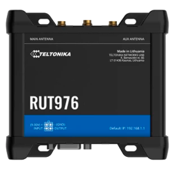 Router Teltonika 5G RedCap Industriale - 4 porte Ethernet RJ45 F