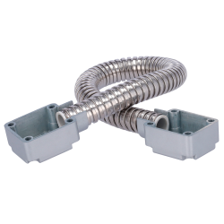 Passacavi per porte - Tubo flessibile di 16 diametro mm - Materi