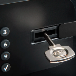 Cassaforte smart BLE - Apertura tramite PIN, chiave fisica e APP