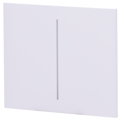 Pannello tattile per interruttore doppio verticale - Compatibile