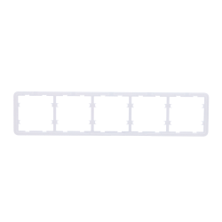 Telaio per cinque dispositivi - Compatibile con 2 x AJ-SIDEBUTTO