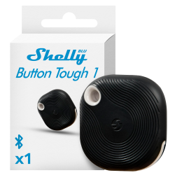 Shelly Blu Button Tough 1 Nero - Bluetooth - Consente di control
