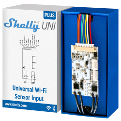 Shelly Plus Uni - WiFi 2.4 GHz IEEE802.11 b/g/n / Bluetooth - Mo