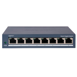 Hikvision Gigabit Switch Managed - 8 RJ45 10/100/1000 Mbps  - VL