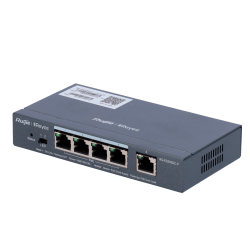 Reyee Switch PoE Cloud Managed - 4 porte PoE 802.3af/at + 1 Upli