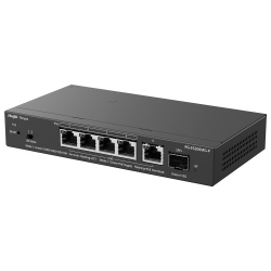 Reyee Switch PoE Cloud Capa 2 - 5 puertos PoE MultiGigabit+ 1 10