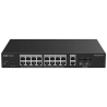 Reyee Switch PoE Cloud Managed - 16 PoE 802.3af/at + 2 SFP + 2 u