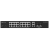 Reyee Switch PoE Cloud Managed - 16 PoE 802.3af/at + 2 SFP + 2 u