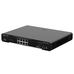 Reyee Switch PoE Cloud Layer  2 - 8 porte PoE+ Gigabit+ 2 SFP Gi
