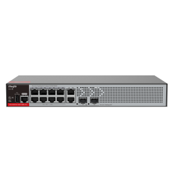 Ruijie Switch PoE Cloud Managed L2+ - 8 porte RJ45 GE + 2 porte 