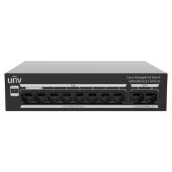 Uniview Switch PoE Cloud Gestionable - 8 PoE802.3af/at + 2 uplin