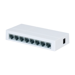 Switch Branded Fast Ethernet - 8 porte RJ45 - Velocit? 10/100Mbp