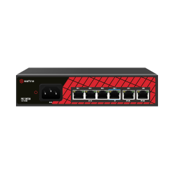 Safire Switch Hi-PoE - 4 porte PoE + 2 Uplink RJ45 - Velocit? po