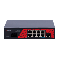 Safire Switch Hi-PoE - 8 porte PoE + 1 Uplink RJ45 - Velocit? po